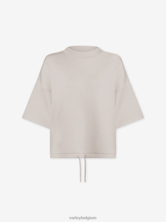 berk vrouwen alden sweater met korte mouwen kleding Z8X2P39 Varley