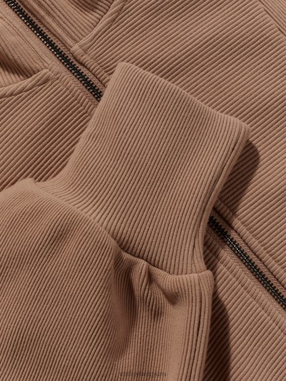 chanterelle vrouwen ramona pullover met halve rits kleding Z8X2P145 Varley
