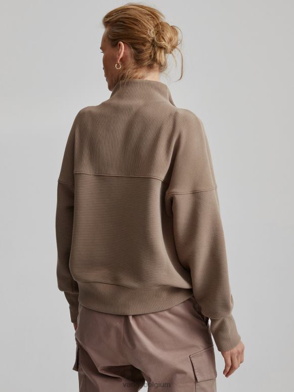 fossiel vrouwen acadia pullover met halve rits kleding Z8X2P204 Varley