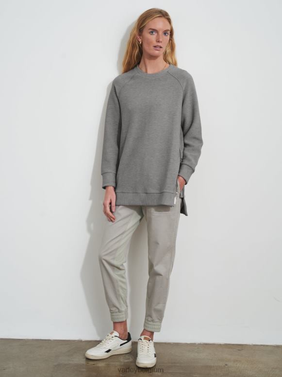 grijze mergel vrouwen zweten bemannen kleding Z8X2P106 Varley