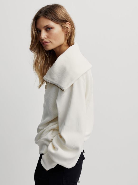 ivoor vrouwen wijnstok pullover met halve rits kleding Z8X2P88 Varley