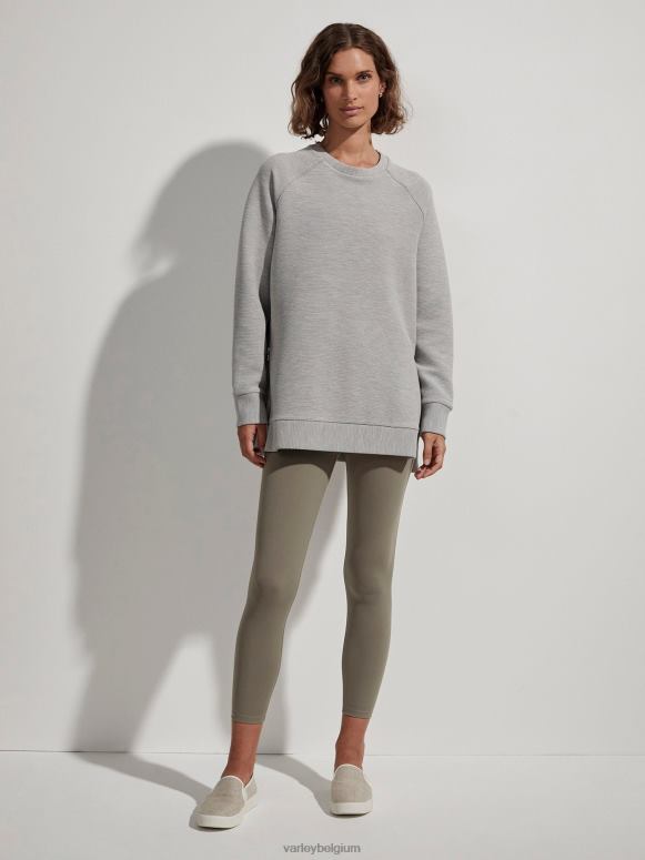 lichtgrijs gemêleerd vrouwen zweten bemannen kleding Z8X2P101 Varley