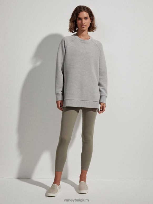 lichtgrijs gemêleerd vrouwen zweten bemannen kleding Z8X2P101 Varley