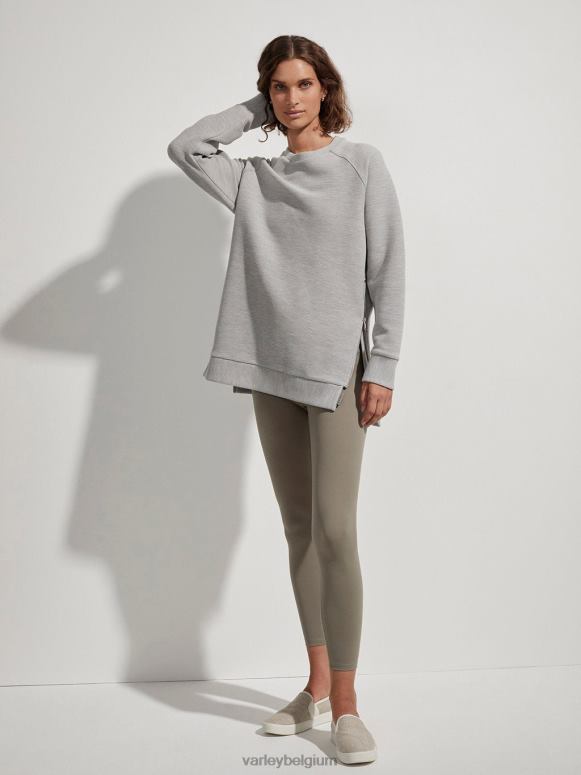 lichtgrijs gemêleerd vrouwen zweten bemannen kleding Z8X2P101 Varley