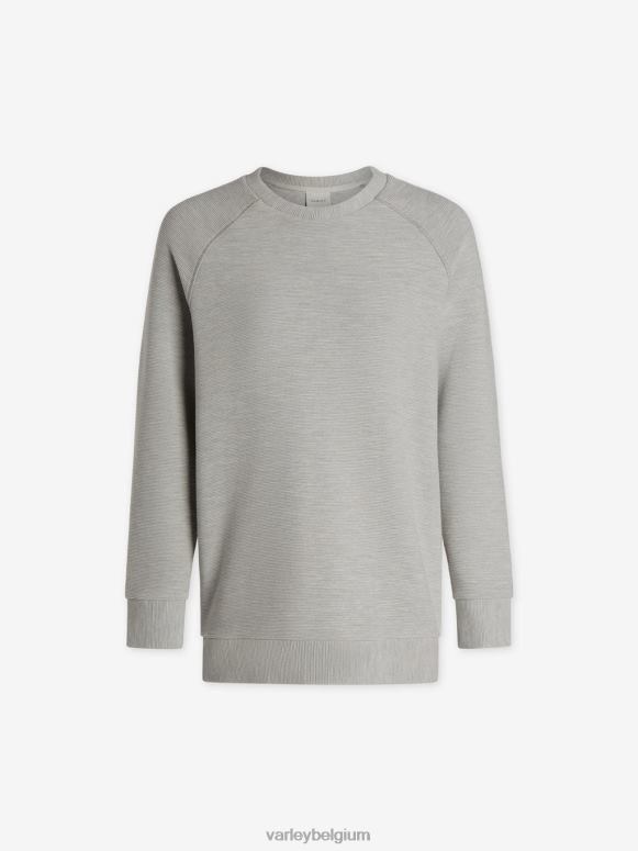 lichtgrijs gemêleerd vrouwen zweten bemannen kleding Z8X2P101 Varley