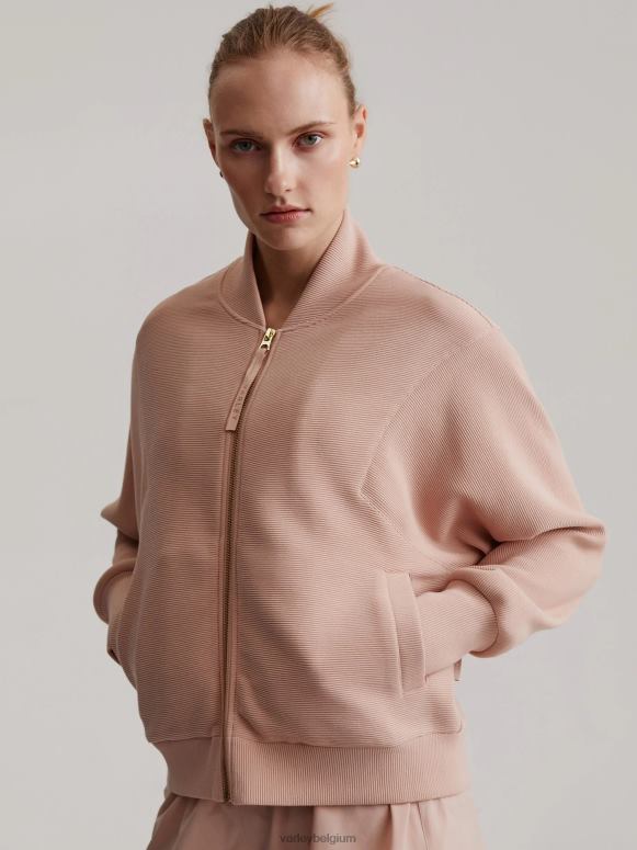 mahonie roos vrouwen alia zip-through sweat kleding Z8X2P158 Varley