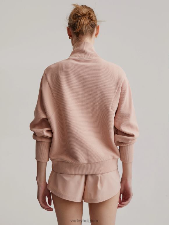 mahonie roos vrouwen alia zip-through sweat kleding Z8X2P158 Varley