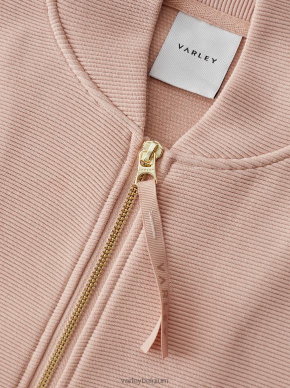 mahonie roos vrouwen alia zip-through sweat kleding Z8X2P158 Varley