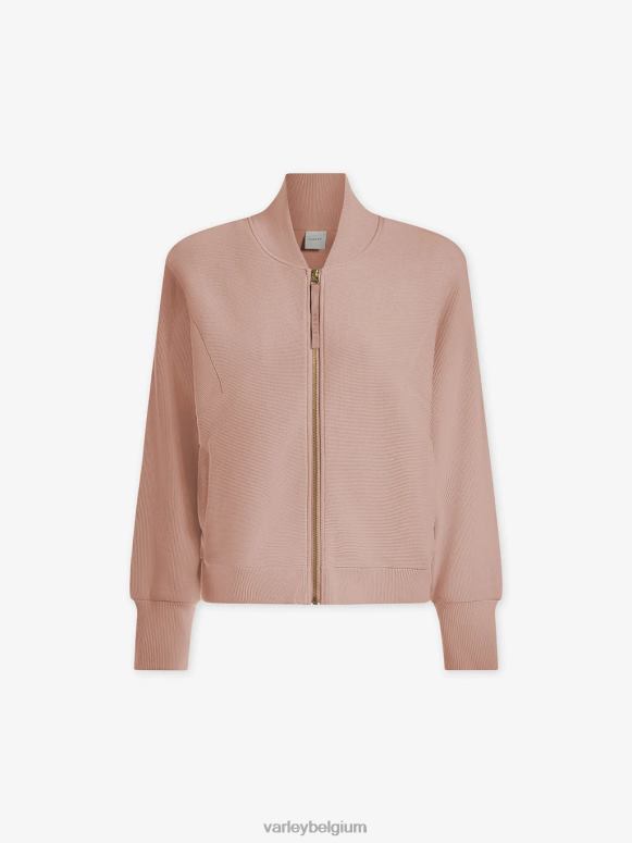 mahonie roos vrouwen alia zip-through sweat kleding Z8X2P158 Varley