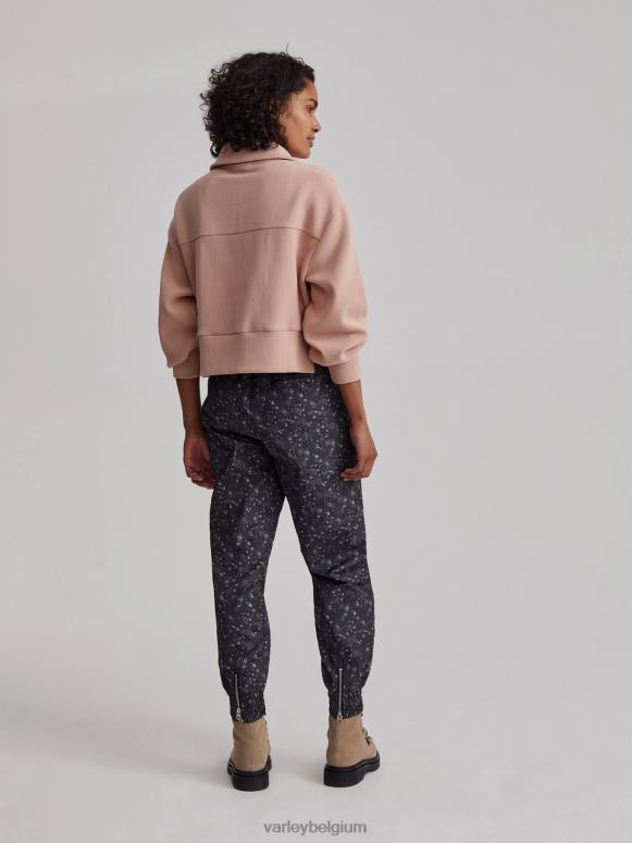 mahonie roos vrouwen ramona pullover met halve rits kleding Z8X2P146 Varley