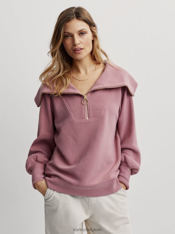 nostalgie steeg vrouwen wijnstok pullover met halve rits kleding Z8X2P89 Varley