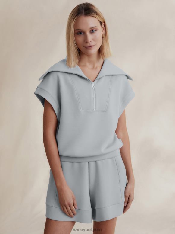 parel blauw vrouwen rechts halfzip sweat kleding Z8X2P33 Varley
