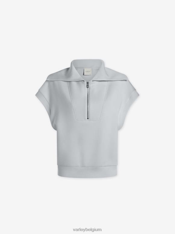 parel blauw vrouwen rechts halfzip sweat kleding Z8X2P33 Varley