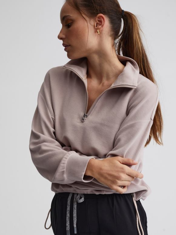 sfinx vrouwen collett pullover met halve rits kleding Z8X2P239 Varley