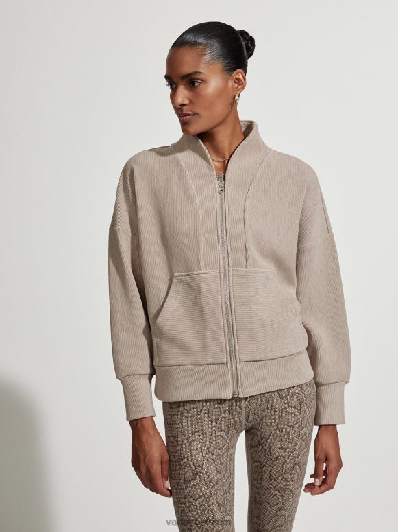 taupe mergel vrouwen rosanne doorlopende sweater kleding Z8X2P109 Varley