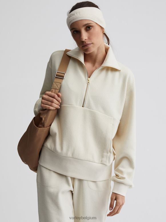 zilverreiger vrouwen cyrus pullover met halve rits kleding Z8X2P227 Varley