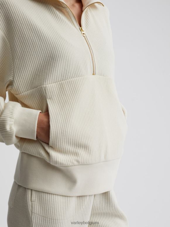 zilverreiger vrouwen cyrus pullover met halve rits kleding Z8X2P227 Varley
