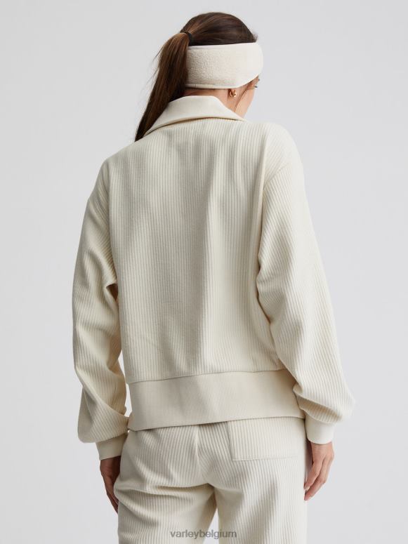 zilverreiger vrouwen cyrus pullover met halve rits kleding Z8X2P227 Varley