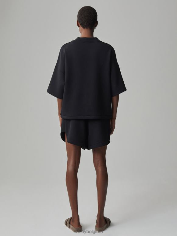 zwart vrouwen alden sweater met korte mouwen kleding Z8X2P40 Varley