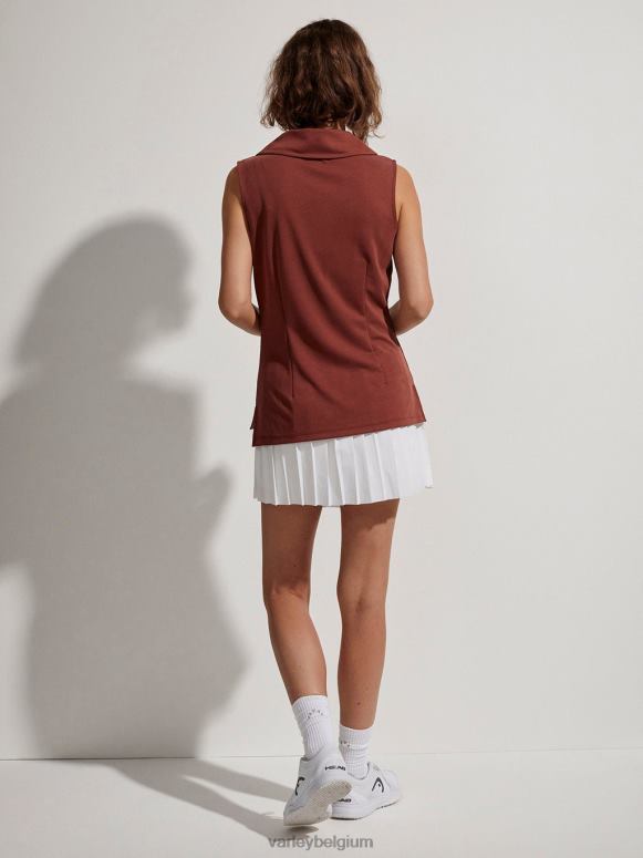 sienna vrouwen Caine mouwloze polo kleding Z8X2P138 Varley