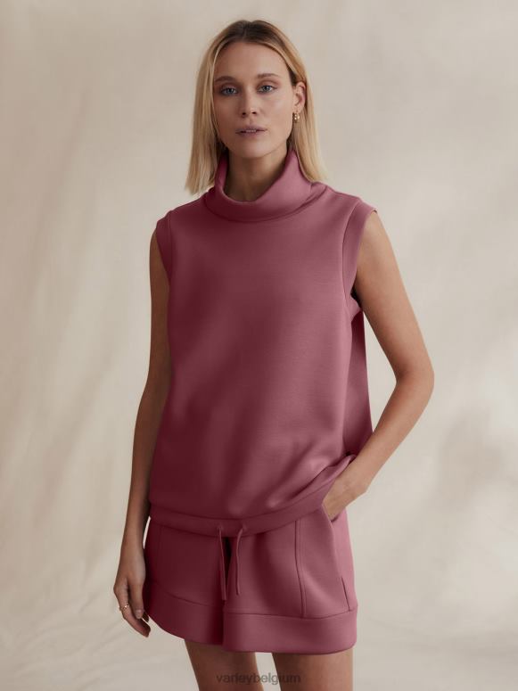 wilde rabarber vrouwen Leigh tanktop met hoge hals kleding Z8X2P35 Varley