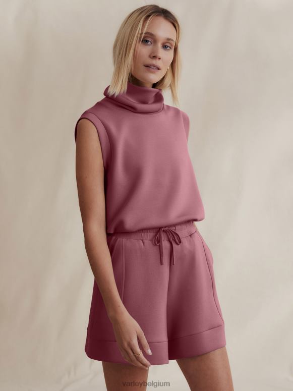 wilde rabarber vrouwen Leigh tanktop met hoge hals kleding Z8X2P35 Varley