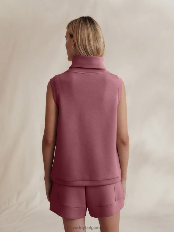 wilde rabarber vrouwen Leigh tanktop met hoge hals kleding Z8X2P35 Varley