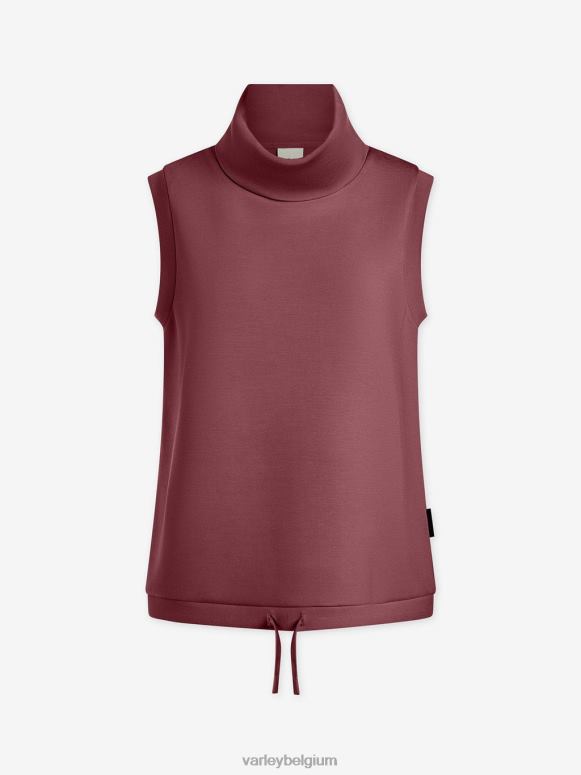 wilde rabarber vrouwen Leigh tanktop met hoge hals kleding Z8X2P35 Varley