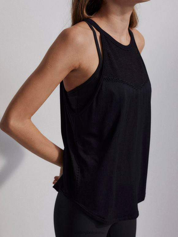 zwart vrouwen Monterey tank kleding Z8X2P117 Varley