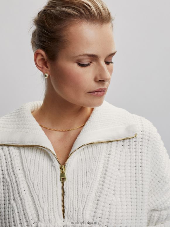 Sneeuwwitje vrouwen natalia trui met halve rits kleding Z8X2P184 Varley