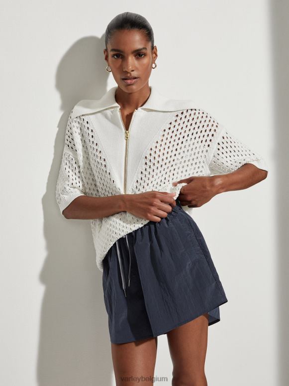 Sneeuwwitje vrouwen teegan boxy gebreide polo kleding Z8X2P69 Varley