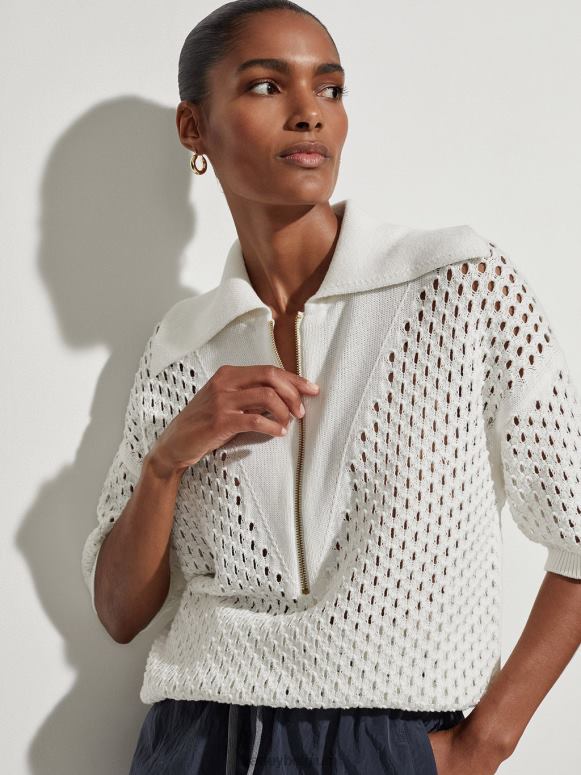 Sneeuwwitje vrouwen teegan boxy gebreide polo kleding Z8X2P69 Varley