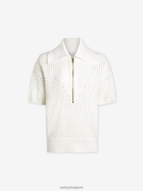 Sneeuwwitje vrouwen teegan boxy gebreide polo kleding Z8X2P69 Varley