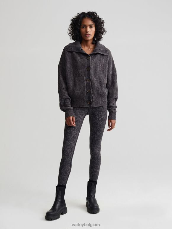 diepe houtskoolspikkel vrouwen elwood gebreide jas kleding Z8X2P209 Varley