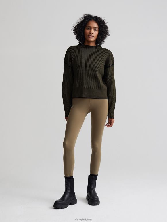 donker olijfgroen/donkergroen vrouwen subsidie ​​breien kleding Z8X2P231 Varley