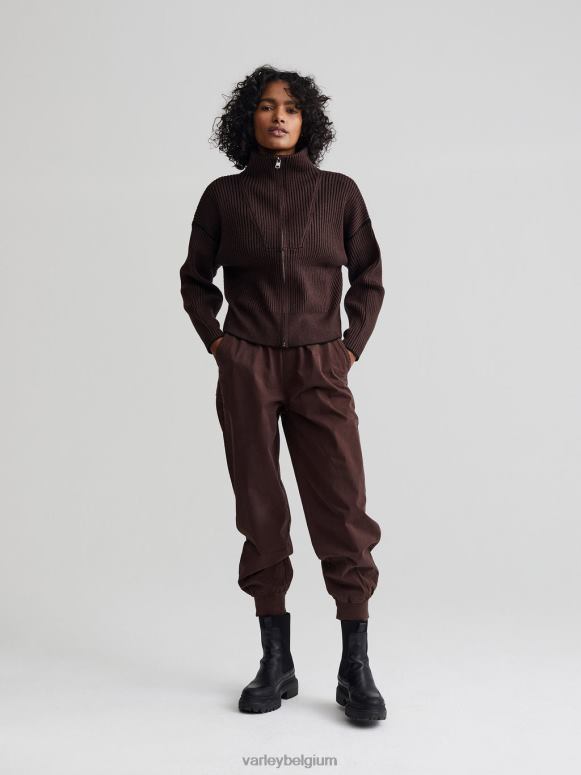 koffieboon vrouwen carmen gebreide jas kleding Z8X2P179 Varley