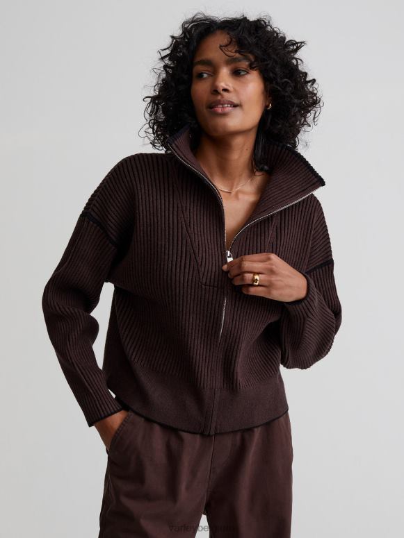 koffieboon vrouwen carmen gebreide jas kleding Z8X2P179 Varley