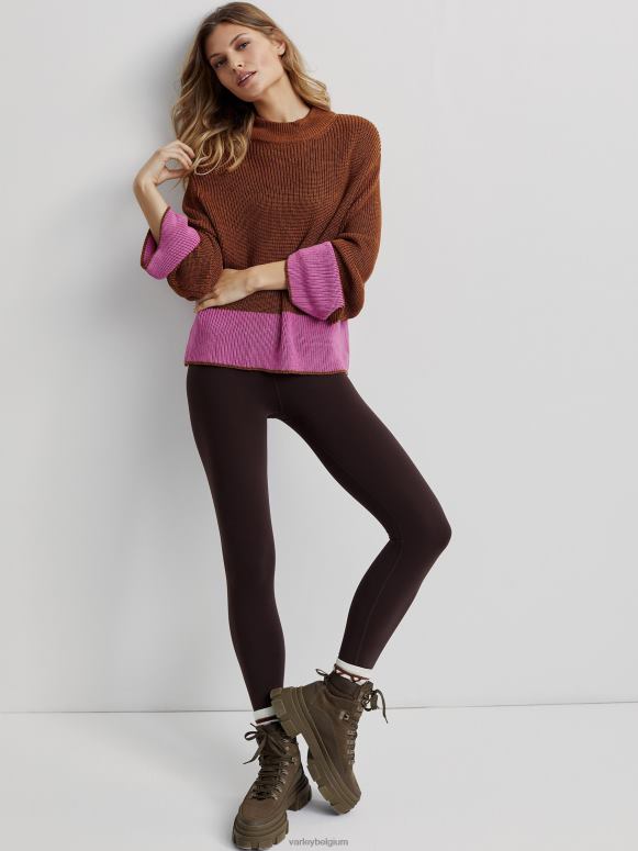 metallic karamelcafé vrouwen panama gebreid kleding Z8X2P182 Varley