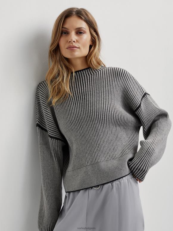 middengrijs/lichtgrijs vrouwen subsidie ​​breien kleding Z8X2P232 Varley