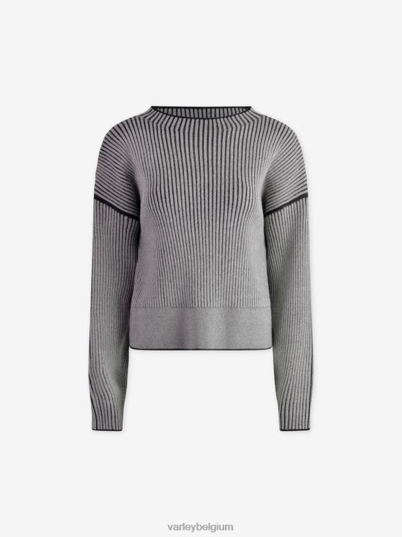 middengrijs/lichtgrijs vrouwen subsidie ​​breien kleding Z8X2P232 Varley