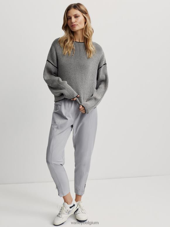 middengrijs/lichtgrijs vrouwen subsidie ​​breien kleding Z8X2P232 Varley