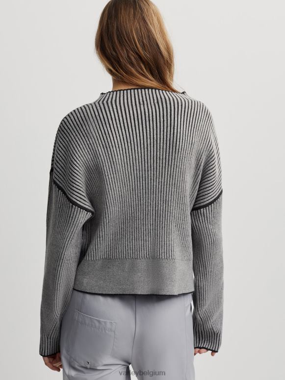 middengrijs/lichtgrijs vrouwen subsidie ​​breien kleding Z8X2P232 Varley