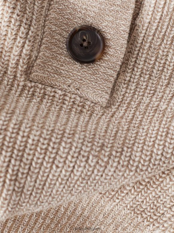 olijf zand vlek vrouwen audrey gebreide polo kleding Z8X2P197 Varley