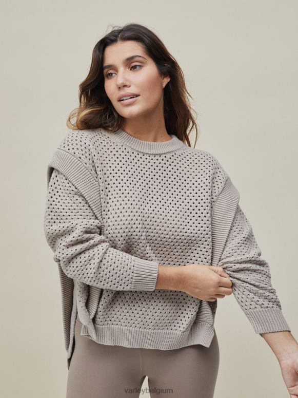 taupe klei vrouwen arabella gebreid kleding Z8X2P149 Varley