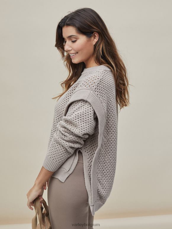 taupe klei vrouwen arabella gebreid kleding Z8X2P149 Varley