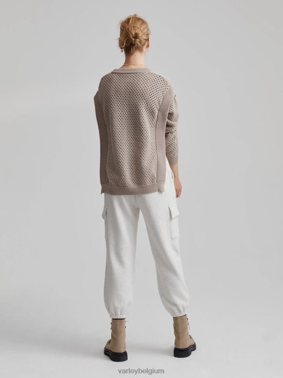 taupe klei vrouwen arabella gebreid kleding Z8X2P149 Varley