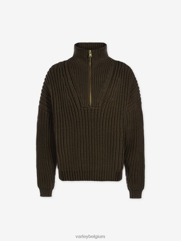 winterkoninkje vrouwen natalia trui met halve rits kleding Z8X2P185 Varley
