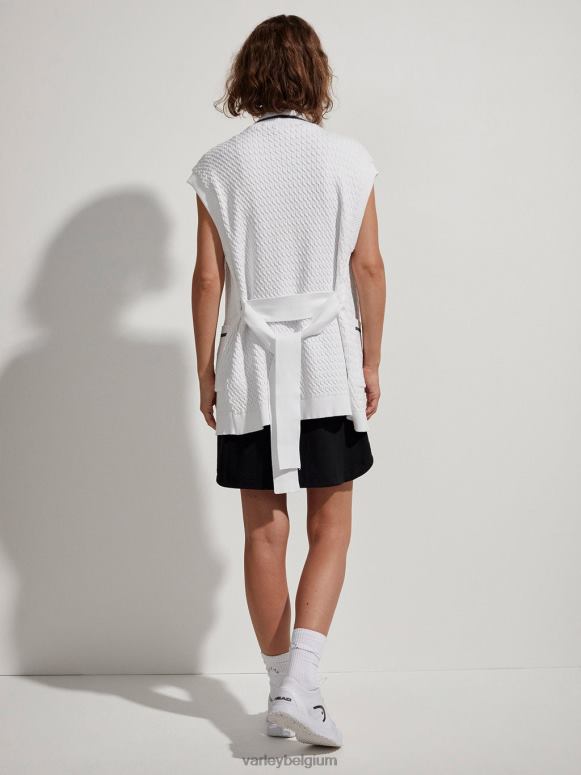 wit vrouwen lang vest van natoma kleding Z8X2P143 Varley