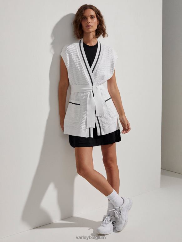 wit vrouwen lang vest van natoma kleding Z8X2P143 Varley