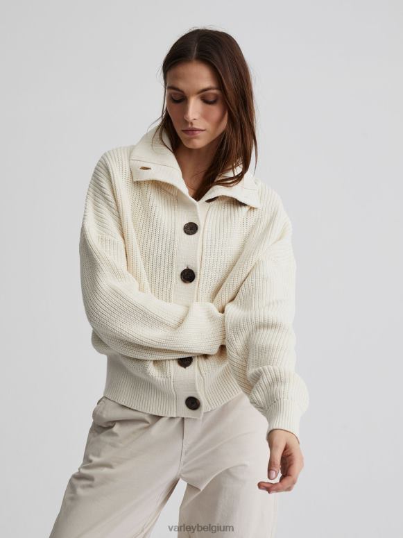 zilverreiger vrouwen elwood gebreide jas kleding Z8X2P210 Varley